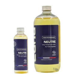 Huile de massage neutre Bio Eona