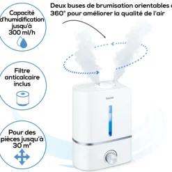 Humidificateur d'air Beurer LB 45