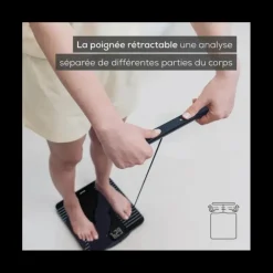 Impédancemètre connecté à 8 électrodes et poignée téléscopique Beurer BF 990 WiFi