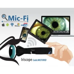 Iridoscope Mic Polarise, Wifi et USB