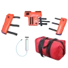 Jeu de 3 attelles à dépression (avec sac)
