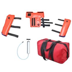 Jeu de 3 attelles à dépression (avec sac)