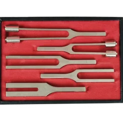 Jeu de diapasons Hartmann (coffret de 5)