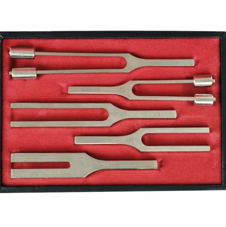 Jeu de diapasons Hartmann (coffret de 5)