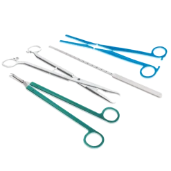 Kit de pose de stérilet stérile à usage unique avec ciseau inox (boîte de 15)