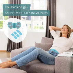 Kit de rechange pour appareil de soulagement menstruel EM 55 Beurer