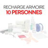 Kit de recharge Esculape pour armoire à pharmacie 10 personnes
