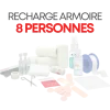 Kit de recharge Esculape pour armoire à pharmacie 8 personnes