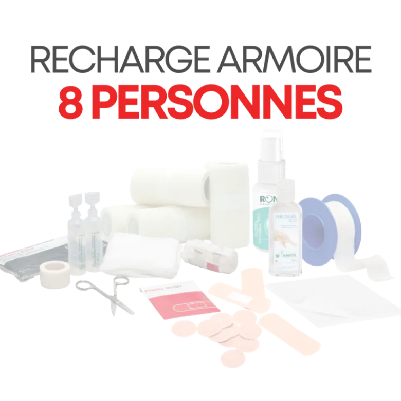 Kit de recharge Esculape pour armoire à pharmacie 8 personnes