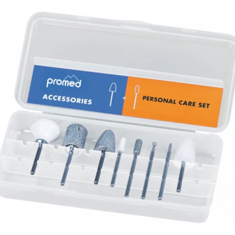 Kit d'outils complet pour appareil de manucure et pédicure Promed