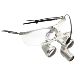 Kit lampe frontale Heine Loupelight 2 LED + loupe binoculaire