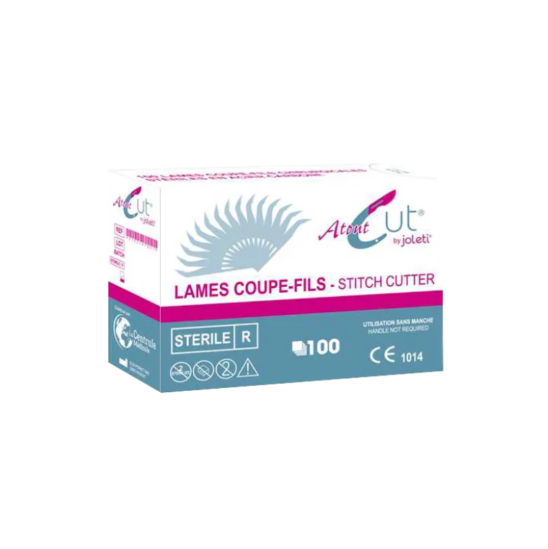 Lames coupe-fils stériles Atoutcut (Boîte de 100)