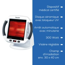 Lampe de soin Beurer IL50 infrarouge à poser