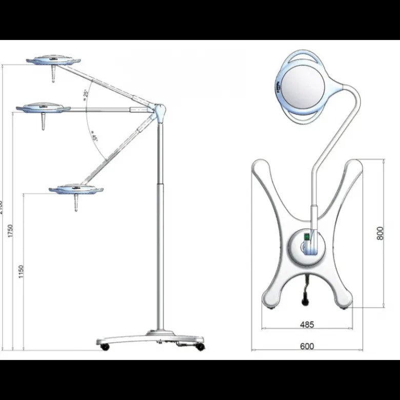 Lampe opératoire LED Pentaled 12