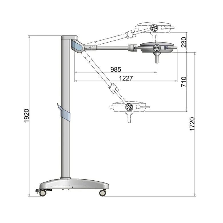 Lampe opératoire Led Pentaled 30E