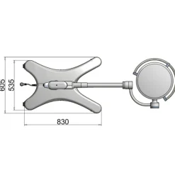 Lampe opératoire Led Pentaled 30E