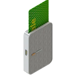 Lecteur de carte à puce bi-fente sans-fil PC/SC Sensyl DSC-BLU