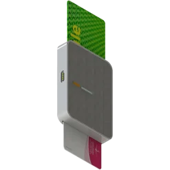 Lecteur de carte à puce bi-fente sans-fil PC/SC Sensyl DSC-BLU