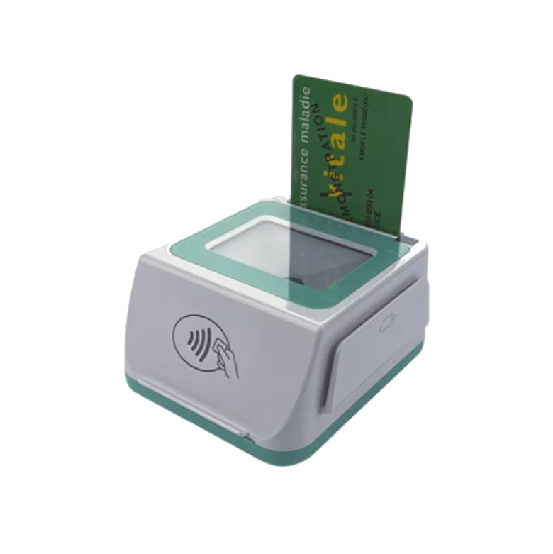 Lecteur de carte à puce PC/SC LKN700 - 3 en 1