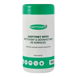 Lingettes désinfectantes Aseptonet sans alcool