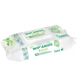 Lingettes désinfectantes sans alcool Wip'anios Excel