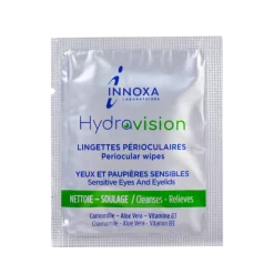 Lingettes nettoyantes périoculaires Innoxa Hydravision (x20)