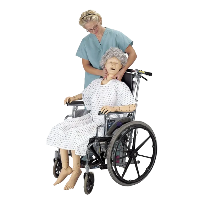 Mannequin complet pour enseignement des soins gériatriques Life/form Geri