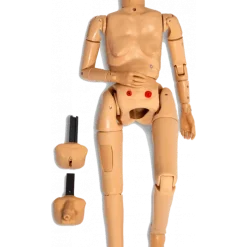 Mannequin complet pour enseignement des soins gériatriques Life/form Geri