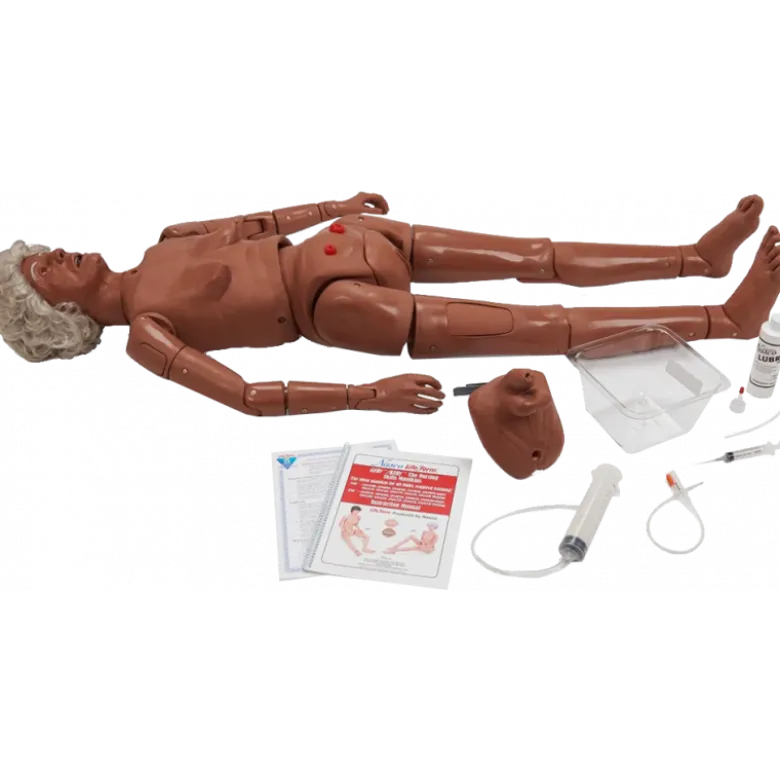 Mannequin complet pour enseignement des soins gériatriques Life/form Geri