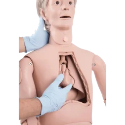 Mannequin de soins infirmiers avec auscultation Nikki - Ordinateur portable et logiciel inclus