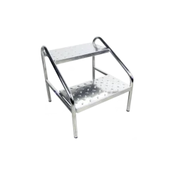 Marchepied médical Promotal Inox-Alu (2 marches)