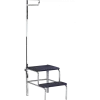Marchepied phlébologie avec rampe ajustable (2 marches)