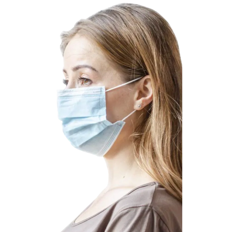 Masques de protection Haute Filtration type 2 Joleti avec élastique - 3 plis (boite de 50)