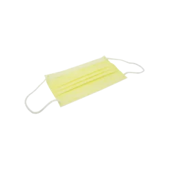 Masques de protection jaunes type II spécial IRM, modèle adulte (boite de 50)