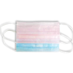 Masques de protection pour enfant colorés type IIR (boîte de 50)