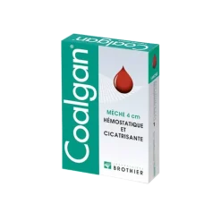 Mèche hémostatique stérile Coalgan (boite de 5)