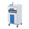 Meuble assistant médecin Carina avec 2 tiroirs (2 plateaux) - polyéthylène