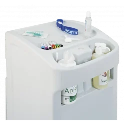 Meuble assistant médecin Carina avec 3 tiroirs (1 plateau) - polyéthylène