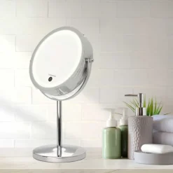 Miroir grossissant x10 à LED Lanaform