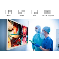 Moniteur d'affichage médical de chirurgie 4K - 55