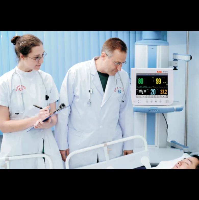 Moniteur de surveillance des signes vitaux M1000 (PNI, SpO2, RESP, T,ECG)