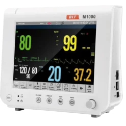 Moniteur de surveillance des signes vitaux M1000 (PNI, SpO2, RESP, T,ECG)