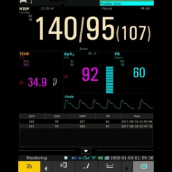 Moniteur patient multiparamétrique Edan IM3 avec écran tactile (PNI, SpO2, avec ou sans Temp.)