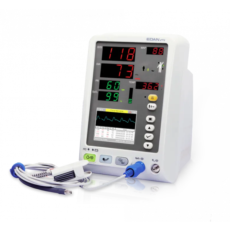Moniteur patient multiparamétrique Edan M3A (PNI, SpO2 avec ou sans Temp.)
