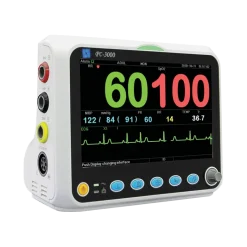 Moniteur patient multiparamétrique GIMA PC-3000 (PNI, SpO2, Temp., Resp.,ECG)