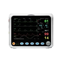 Moniteur patient multiparamétrique GIMA PC-3000 (PNI, SpO2, Temp., Resp.,ECG)