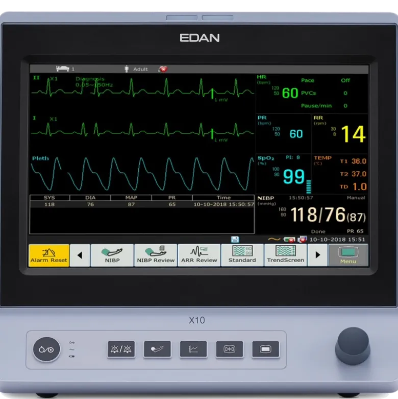 Moniteur patient multiparamétrique Edan X series