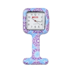 Montre infirmière Gima carrée en silicone