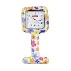 Montre infirmière Gima carrée en silicone