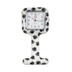 Montre infirmière Gima carrée en silicone